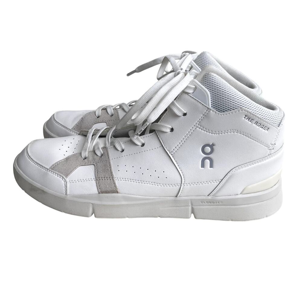 On Mens The Roger Clubhouse Mid Sneaker 11